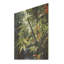 Photographie de coucher de soleil en bambou - Art mural en bois de bambou sur bois de pin naturel-372914437