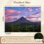 Papier peint adhésif auto-adhésif moderne pour la chambre à coucher Peel and Stick L 100 "x l 144" avec paysage de montagne-127343666