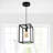 Jairy 1 - Light Matte Black Lantern Pendant-829502397