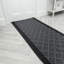 Runner Solid Colour Looped / Hooked Area Rug-540051332