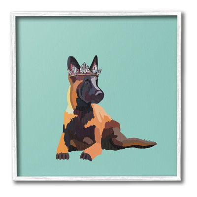 «Royal German Shepherd», art de la giclée par Amelia Noyes