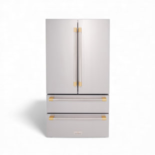 22.5 Cu Ft, Stainless Steel Counter Depth French Door Refrigerator