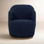 Aurora Wide Swivel Armchair-215775039