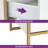 Patchell 19.7"H 2 Drawer Nightstand with Metal Frame-853194435