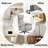 Dual Motor Power Swivel Recliner Chair with Airbag Massage, USB & Type-C Modern Accent Chair-953370396