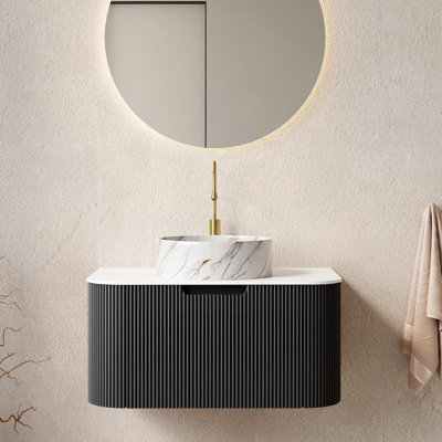 Ensemble de meuble-lavabo mural 30 po Echoe