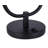 Tikva 1 Light Table Lamp With Matte Black Finish And White Shade