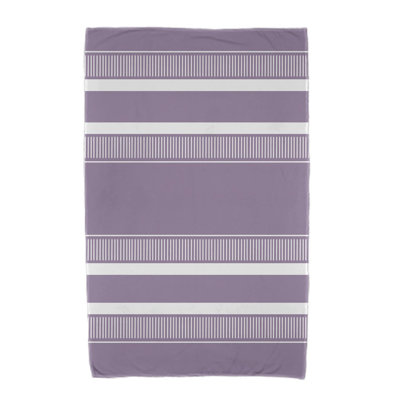 Serviette de plage en microfibre Evanni, Mauve