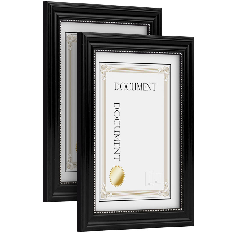 Picture Frame - Set of 2, Black