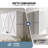 Barn Door Wall Cabinets for Kitchen, Laundry Room and Bathroom