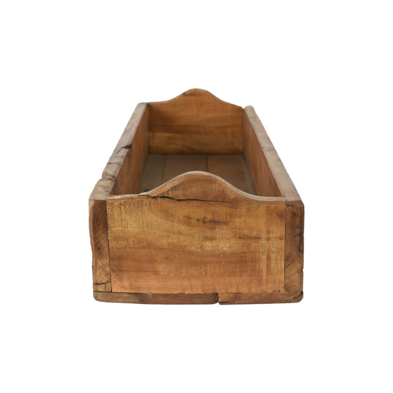 Found Wood Keepsake Boxes, Set of 3