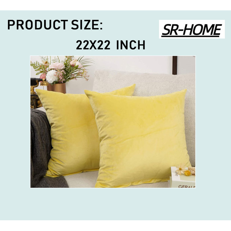 SR-HOME Polyester Pillow Cover