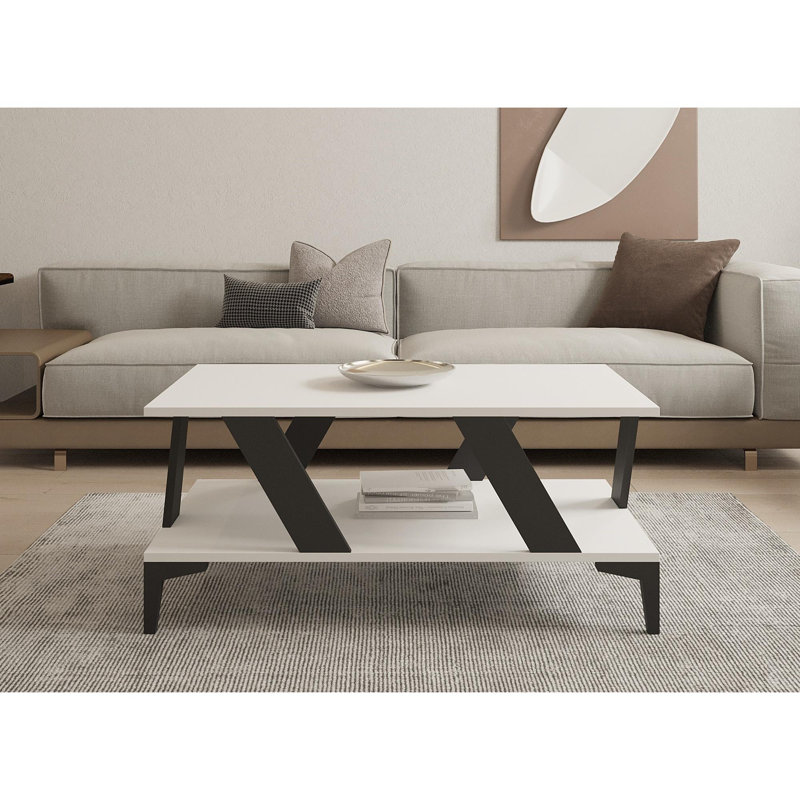 Glorias Coffee Table, White