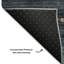 Tapis géométrique de qualité supérieure lavable à la machine Mouton-490352849