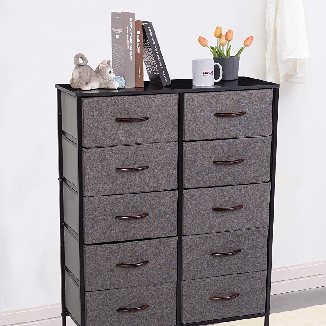 Knighten 7 Drawer Storage Chest Rebrilliant Color: Charcoal