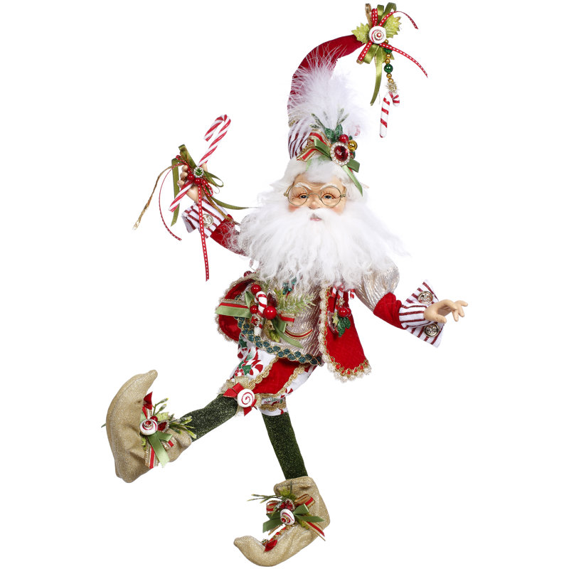 North Pole Candy Cane Elf, Medium - 17 Inches