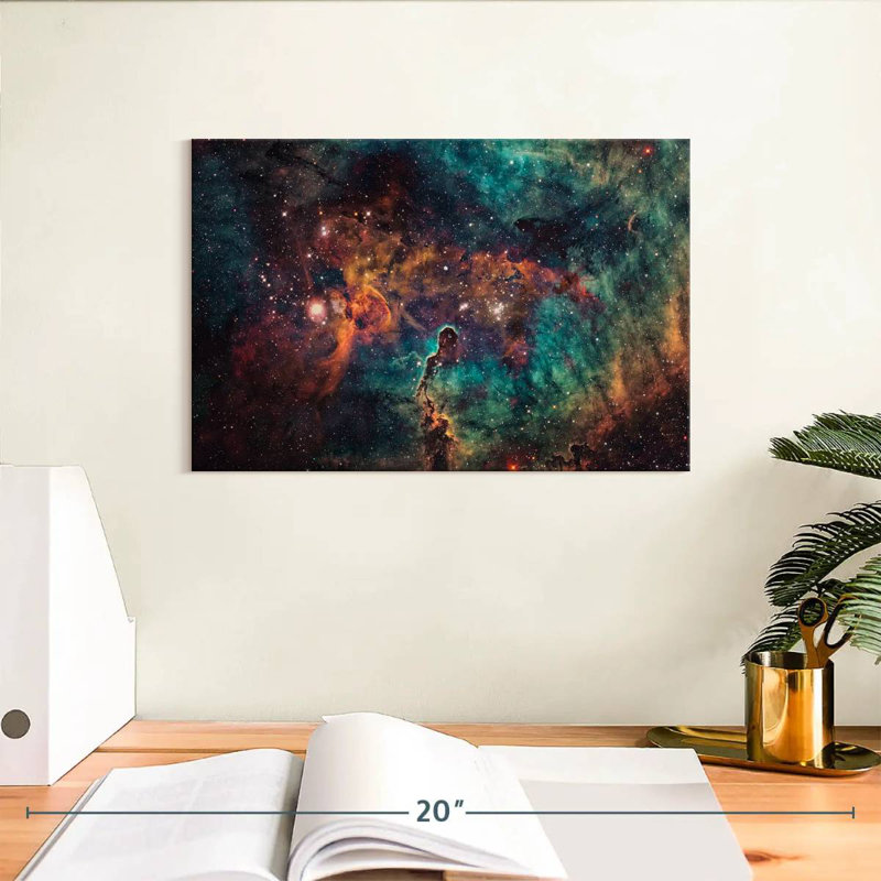 Oberle Deep Space Nebula, 8" H x 12" W