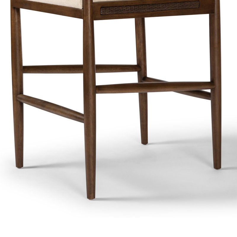 COSTERA Upholstered Stool, Bar Stool (31" Seat Height)