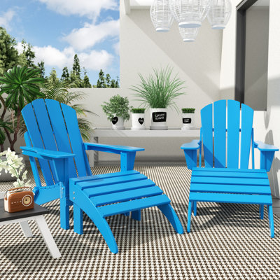 Shawnna Foldable Outdoor Adirondack Chair