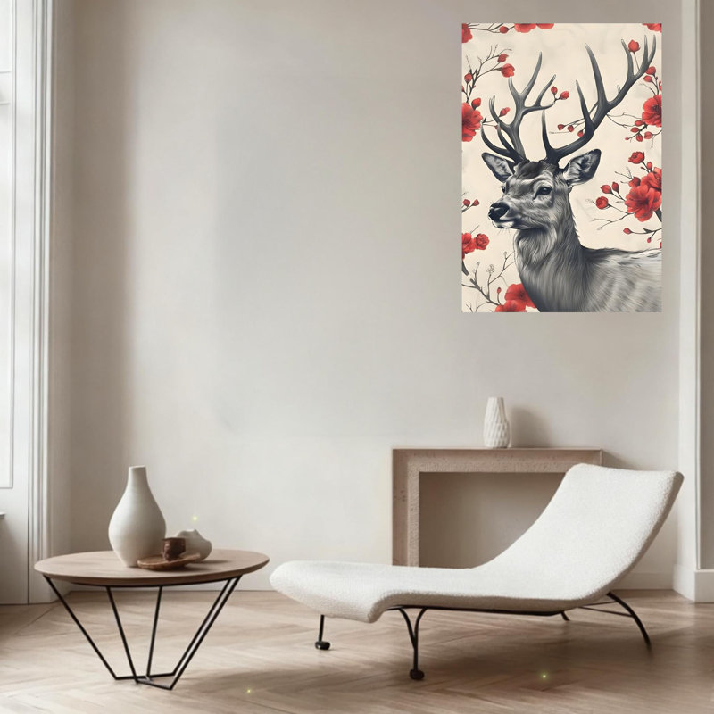Art mural en toile sans cadre 24 po x 36 po