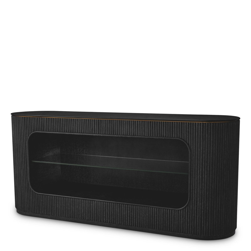 Dresser Bogota Oak Veneer, Charcoal Gray Oak