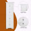 Grande armoire de rangement avec quatre tablettes-333458264