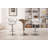 Upholstery Airlift Adjustable Swivel Barstool Set Of 2 without Table-1845907465