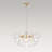Meyana 6-Light Dimmable Chandelier -683300065