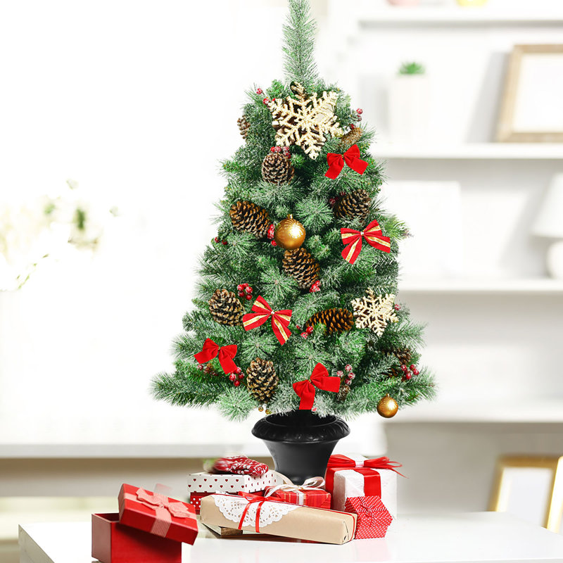 Sapin de Noël artificiel vert 4 '