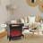 Ebern Designs 23.9 " W Electric Fireplace