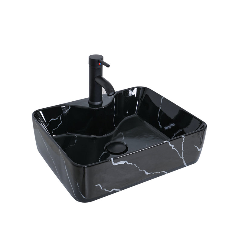 24'' Single Bathroom Vanity with Manufactured Wood Top, White