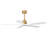 Hot Sales 52 Inch Indoor Ceiling Fans With Lights And Remote Control, Dimmable Led, 5 Solid Wood Blades,Reversible Dc Motor. Ceiling Fan With Light For Bedroom, Living Room, Study Room