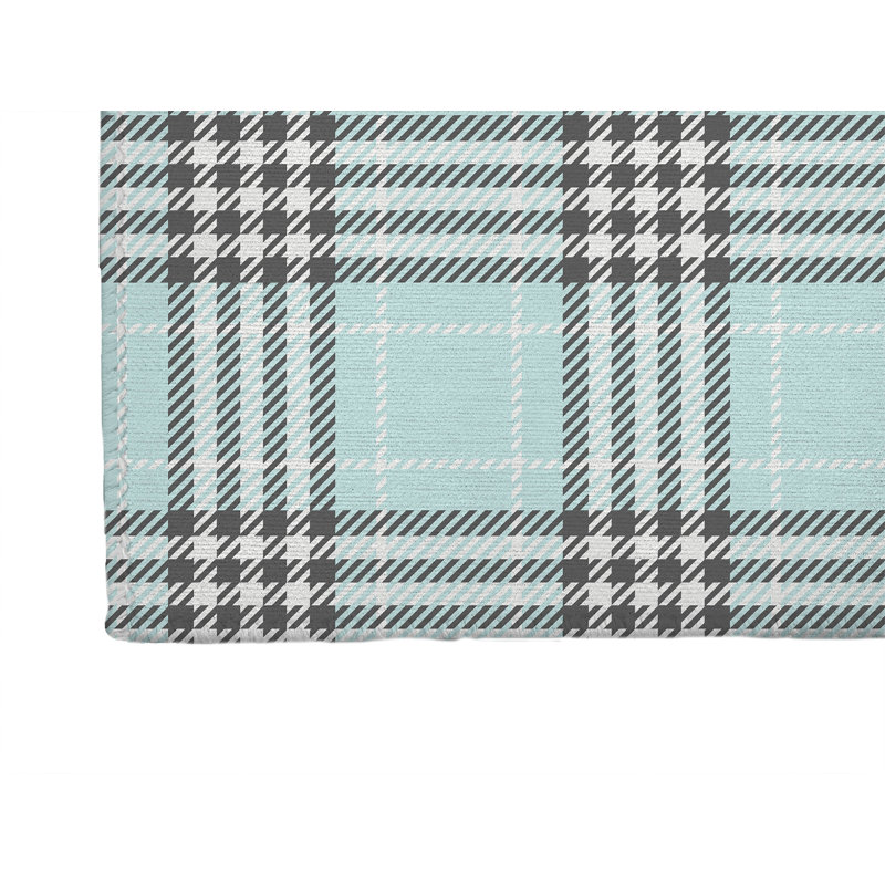 Tapis de bureau Christopher's, L 3 pi x L 2 pi, Bleu clair