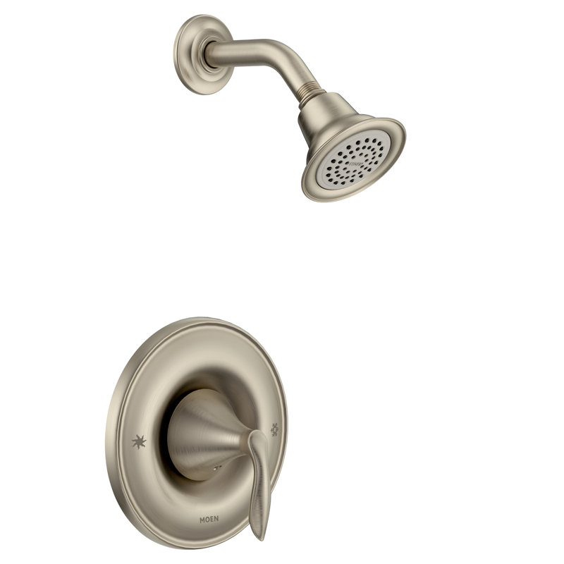 Moen Eva Posi-Temp Shower Faucet Trim Kit, Valve Required, Brushed Nickel