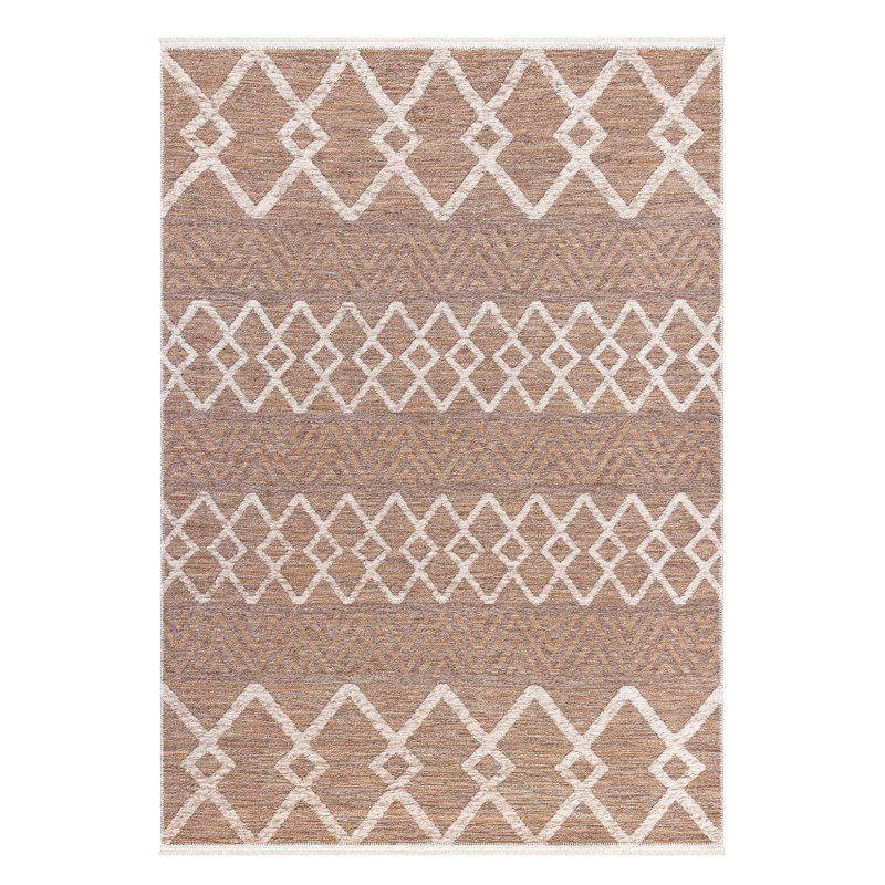 Strander Geometric Indoor Rug, Rectangle 4' x 5'11"