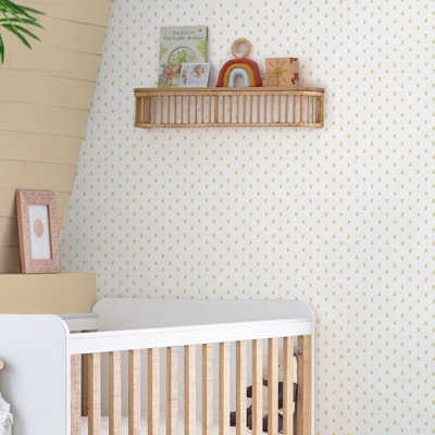 Wood 33' L x 21" W Wallpaper Roll