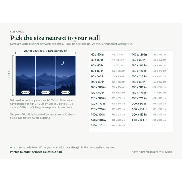 Product Dimensions