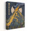 Erupting Volcano Moon Dramatic Vibrant Abstract Iris Landscape Mountain, art mural-129145939