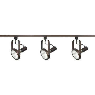 48 in. 3 -Light Track Kit with and