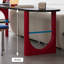 Novel-shaped Multi-functional Solid Wood Desk-352273835