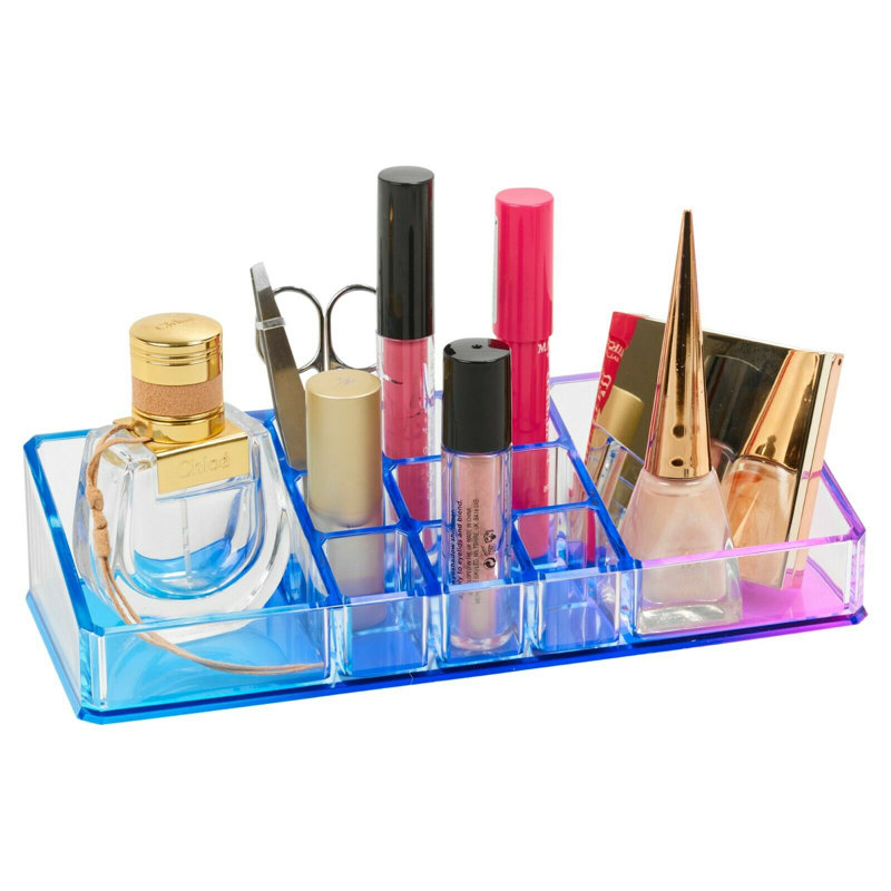 Matty Acrylic 11 Compartment Make Up Organiser