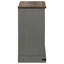 Sideboard HALDEN With Sliding Door 80X40x80 Cm Solid Wood-107738360