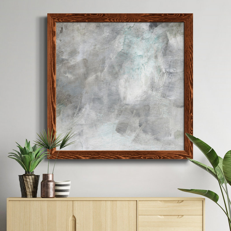 Gather - Peinture sur toile encadrée, H 17 po x l 17 po x P 1,5 po, Érable encadré