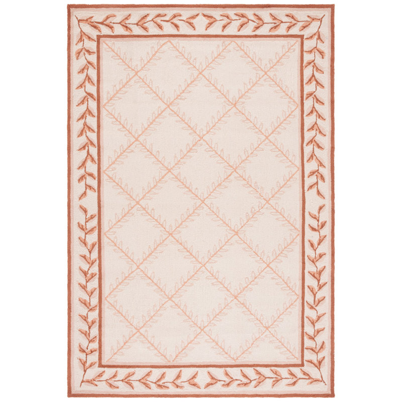 Taran Easy Care Hand Hooked Performance Floral Rug, Rectangle 2' x 3'