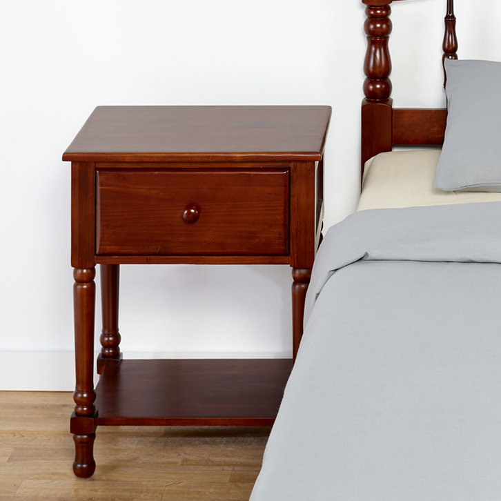 Botalla 21'' W Solid Wood Nightstand
