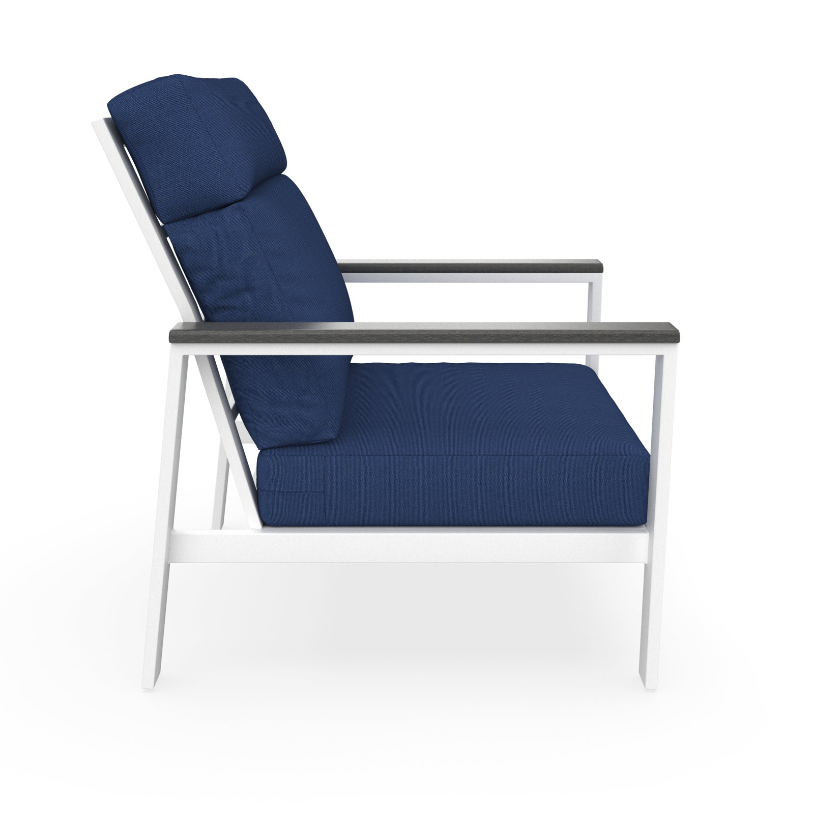 Townsend Sunbrella® Patio Lounge Chair, Canvas Navy