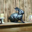 Statue de lapin en acier inoxydable