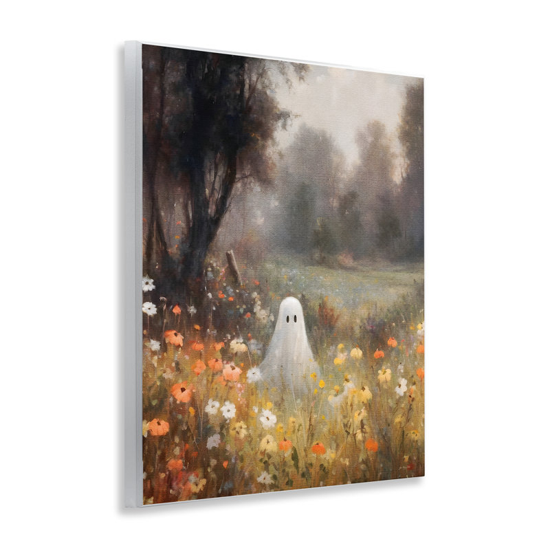 «Ghost in Peaceful Flower Meadow», art par Jo Moulton