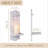 Farmhouse Candle Wall Light Wall Decoration
