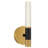 Davies Integrated LED Brushed Gold Wall Sconce